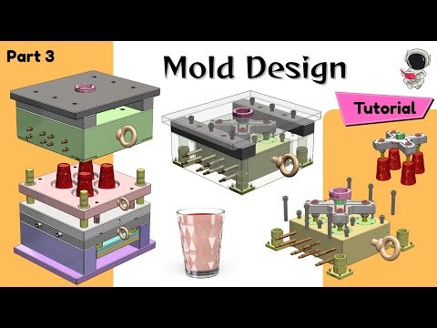 Complete Mold Design Hot Plate Multi Cavity in SolidWorks