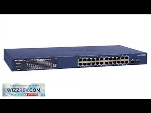 NETGEAR 26-Port Managed PoE Gigabit Switch (GS724TPP) Ethernet Smart Switch Optional Review