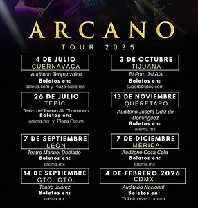 Arcano Tour ! | ARCANO