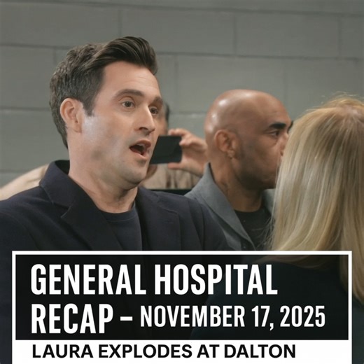 General Hospital Recap – November 17, 2025 | Laura SNAPS at Dalton https://webvibe.org/2025/11/17/general-hospital-spoilers-november-18/ Laura reaches her limit and publicly slaps Dalton after he targets Rocco — shocking everyone around them. Meanwhile, Port Charles faces rising tension, new suspects, and explosive confrontations. Here’s the final moment that shook today’s episode of General Hospital! 🏷️ Hashtags #GeneralHospital #GHRecap #GH2025 #LauraCollins #Dalton #Rocco #PortCharlesDrama #