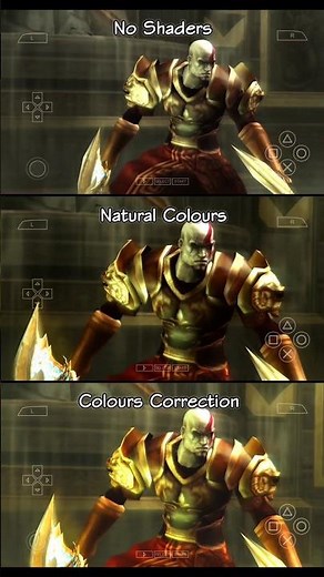 PPSSPP Shaders Comparison | God of War Ghost of Sparta