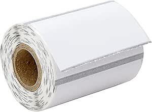 HOUSELABELS 2.25" x 1.25" Address Labels on 0.75" Core Compatible with Zebra and Rollo Printers, 25 Rolls / 260 Labels per Roll