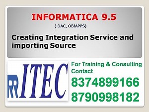 Creating Integration Service and importing Source 04