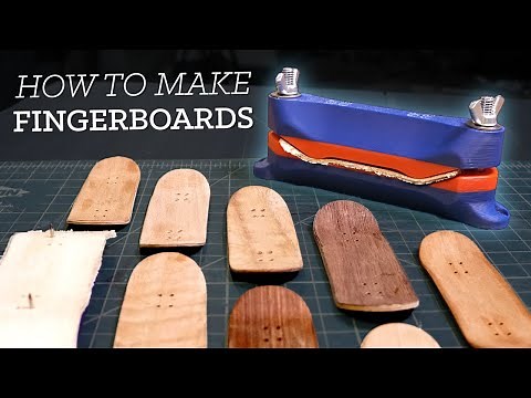 How to Make Professional, Custom Fingerboard Decks