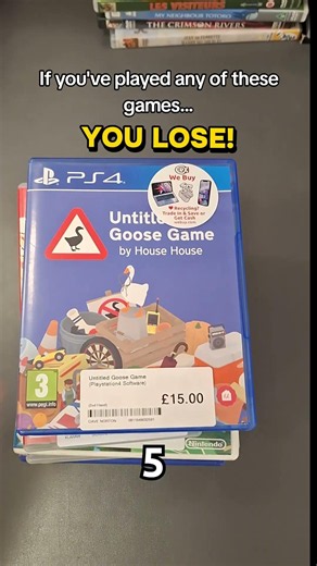 If You've Played Any Of These Games...YOU LOSE! 😭