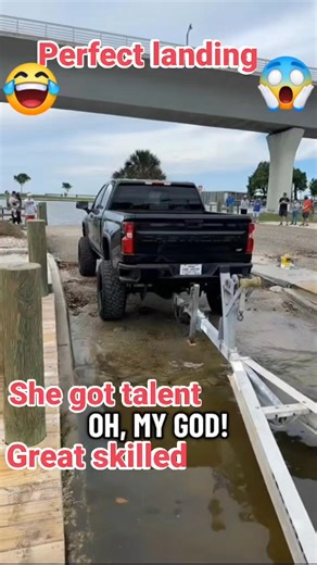 Perfect landing on the boat ramp #boat #parking #followersreelsfypシ゚viralシfypシ゚viralシalシ #fyp #KapitKamay | Raquel Mcdaniel
