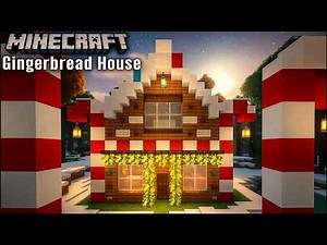 Minecraft | Building Gingerbread House