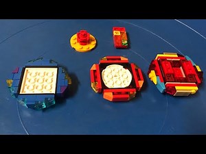 How to make a lego infinite Achilles Beyblade easily
