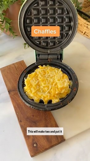 Carnivore Diet | Animal Based | Keto | Chaffle recipe! 1 egg 1/2 cup cheese Mix well and make 2 waffles in your mini waffle iron #chaffle #chaffles #carnivorerecipes... | Instagram
