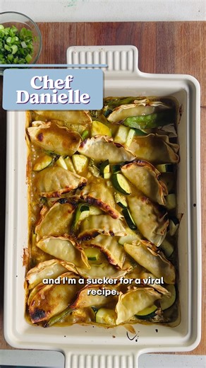 Viral One-Pan Dumpling Bake with Chef Danielle
