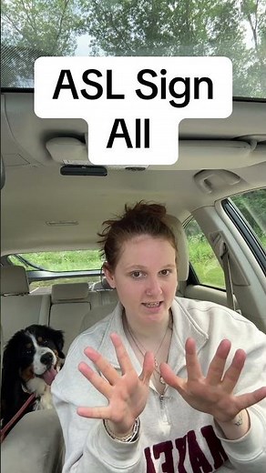 Learn How To Sign "All" in ASL for Beginners | American Sign Language #shorts