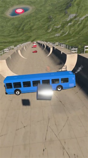 Steel Coil vs cars Beamng drive | 2400 Ton