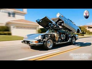 The Evolution of Maserati (1921-2025) Animated Evolution