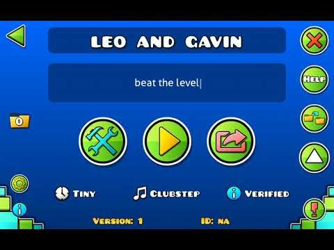 Me creating a geomytry dash level