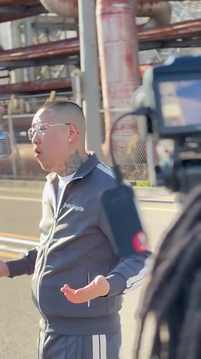 撮影裏側🎬 #日本語ラップ #ヒップホップ #ラップ #03performance