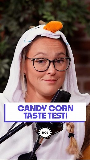 105K views · 2.3K reactions | Did Kylie's candy corn taste test get Jason to change his mind on this seasonal treat?? (Spoiler: no.) | Not Gonna Lie with Kylie Kelce | Facebook