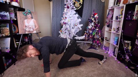 Trying advanced YOGA