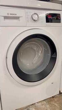 Unbalanced spin Bosch WAT28371GB/69 on Service mode including the Siemens WM14T492GB/72