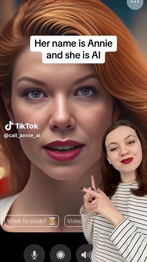 I found a great AI app 🫶🏻 Try it! #CallAnnie #appai #aiwithavatar #aiavatar #learnwithai #aibuddy