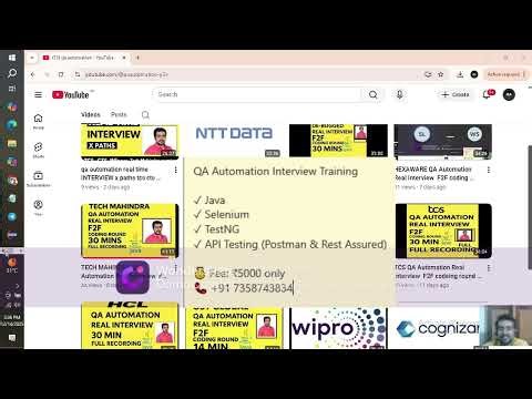 IBS software cracked qa automation interview java selenium rest assured