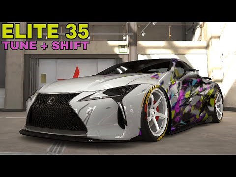 CSR2 Lexus LC 500 | (Elite 35) Fastest Tune & Shift Pattern