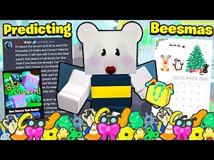 Predicting This Beesmas! (Bee Swarm Simulator)