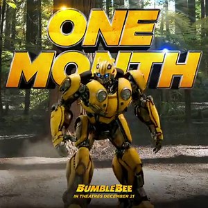 217K views · 528 reactions | #BumblebeeMovie hits theatres everywhere in ONE MONTH! Don't want to wait? Get tickets now for a one-night-only early access screening on December 8: BumblebeeMovie.com | Bumblebee | Facebook