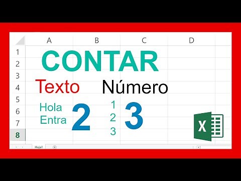 How to COUNT CELLS with TEXT in Excel