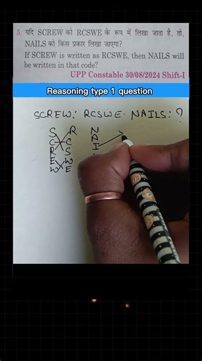 coding decoding type 1 questions #reasoningtricks #ReasoningShorts #Sheryanvi #GovtExams #Shortcuts.