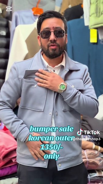 Bumper Sale on Korean Outerwear - Only 1350/-