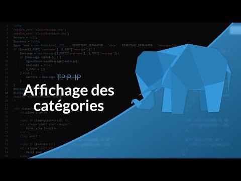 Learn PHP: Chapter 54, Displaying Categories on the Listing