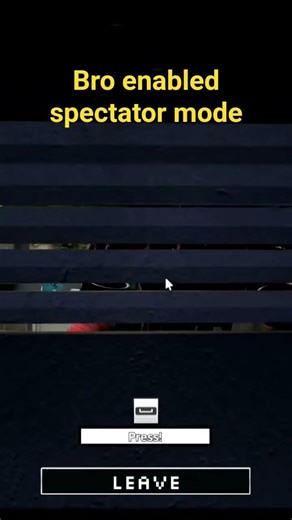 bro enabled spectator #roblox #gaming #fnaf