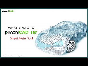 What's New in PunchCAD 16? Sheet Metal Tool