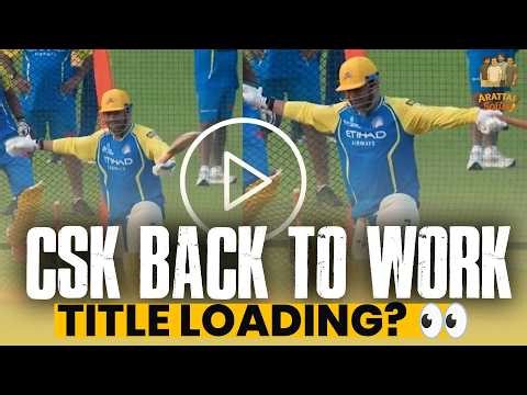CSK Pre Season Begins 💛 Full Squad Training | IPL Camp Updates & Team News 🔥