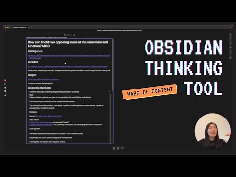 Maps of Content - Organize and Think with MOCs 💭