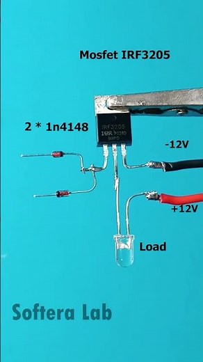Touch ON/OFF LED Switch | MOSFET LED Control DIY #led #diy #diyprojects #electronic