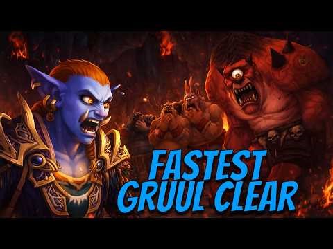 Gruul's Lair Perfect Run - Shaman Burst Damage Showcase