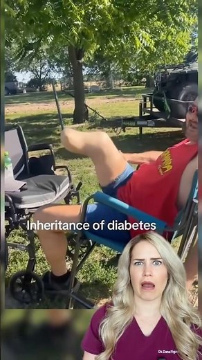 He lost his leg from diabetes?!