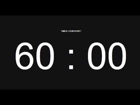 60 Minutes Countdown Timer