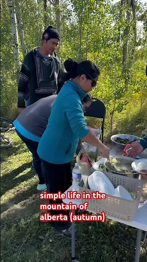 our simple life in alberta (autumn season) we camp here