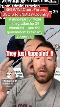 Court Unfroze 29 Countries… Then the Government Immediately Fought Back #immigration #lawsuit #legal