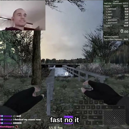 The Effect of Low FPS in Cry of Fear #cof #cryoffear #speedrun