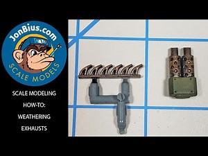 Scale Modeling How-To: Weathering Exhausts