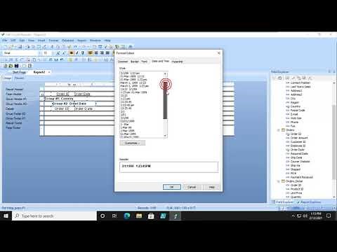 Using Crystal Reports 2020 - Grouping in Crystal Reports