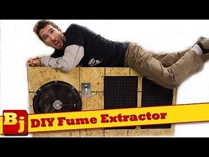 In this video I'll show you how to make a DIY Fume Extractor or Smoke Extractor. I guess you could also use it as a makeshift HEPA filter, room air filter, home air filter, for welding fumes, an air purifier, an allergy air filter, dust remover, woodshop filter, cigar room filter, etc. If I were to make it again I would use a fan with a higher horsepower motor and I would also try to get the intake further away from the exhaust. I set it up the way I did because of the space requirements of the 