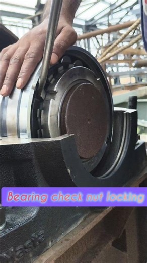 bearing check nut locking short video viral