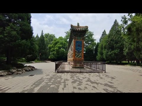 Dragon on Nine Dragon Wall appears alive after rain