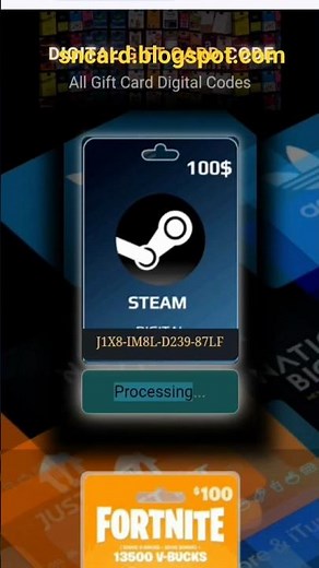 Free Steam Gift Card Code = How To Get Free Steam Code