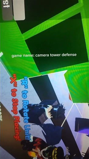 the new tdd? game name: camera tower defense