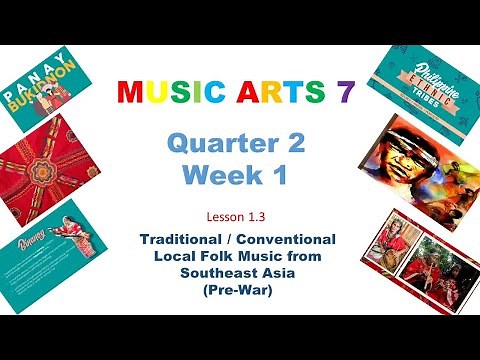 Music Arts 7 Quarter 1 Week 1 Lesson 1.3 Bamboo Musical Instruments of the Panay Bukidnon People.